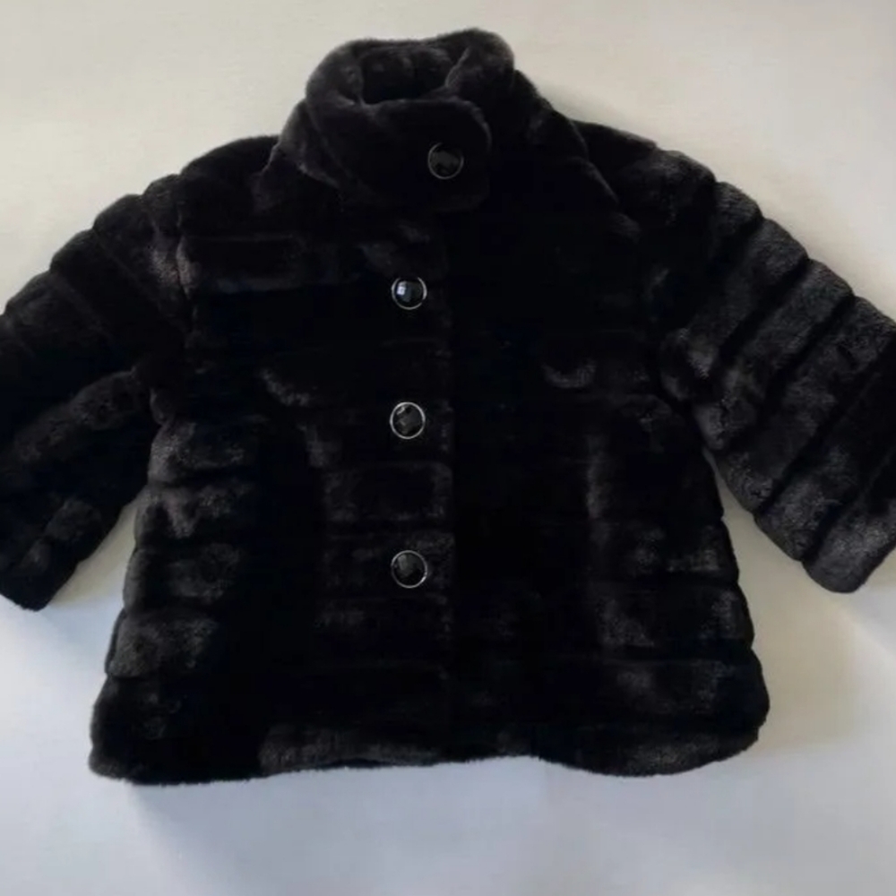 Chereokee Girls Faux Coat Jacket Size 6/6X